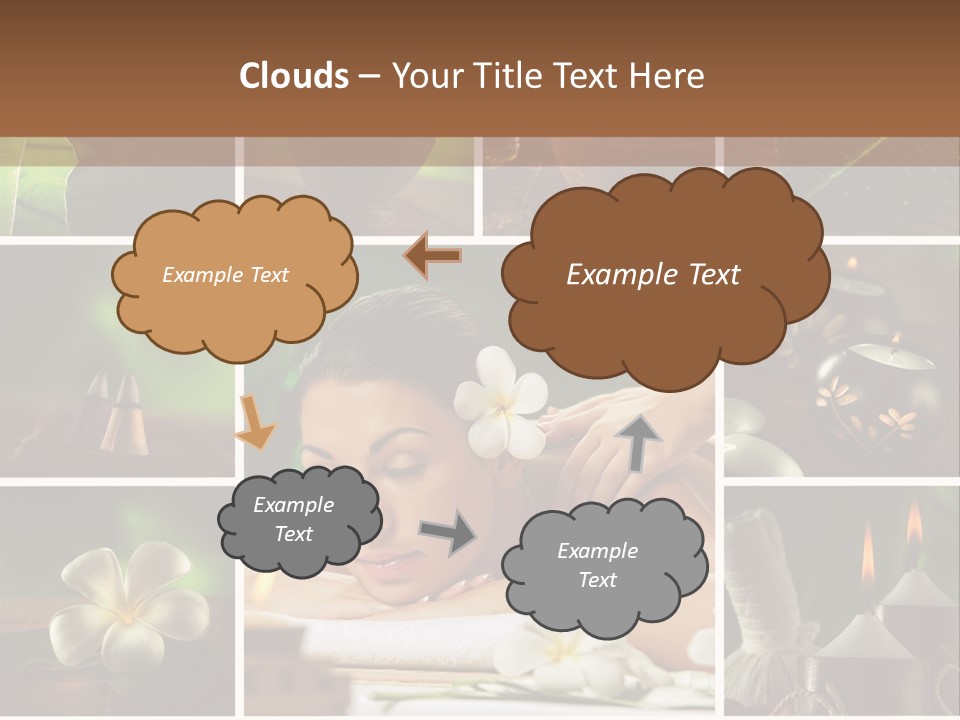 Woman Salt Wellness PowerPoint Template