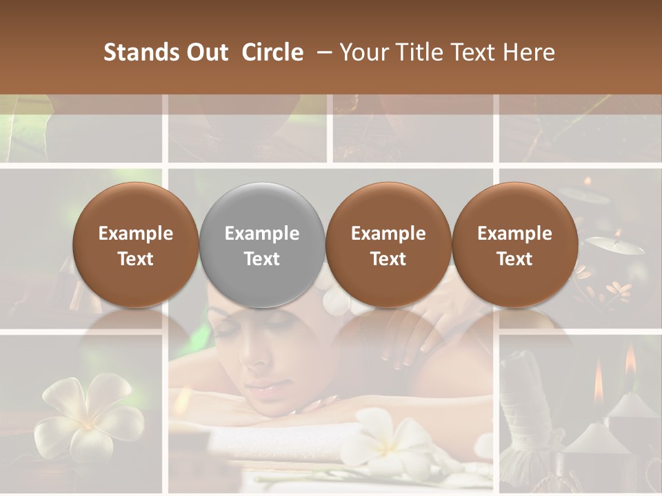 Woman Salt Wellness PowerPoint Template