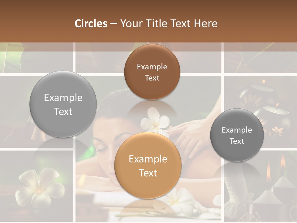 Woman Salt Wellness PowerPoint Template