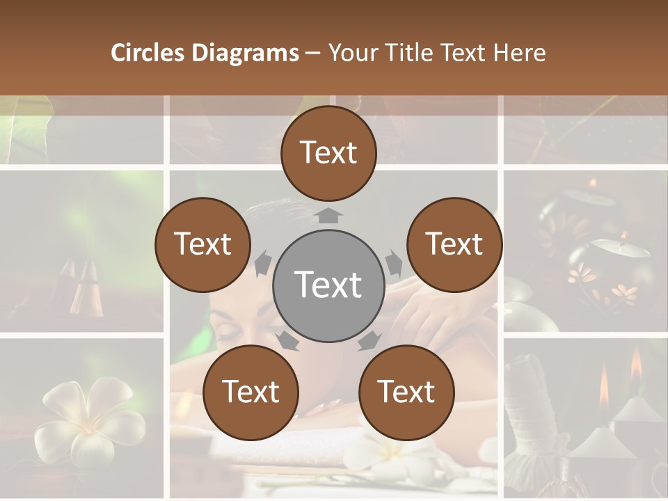 Woman Salt Wellness PowerPoint Template