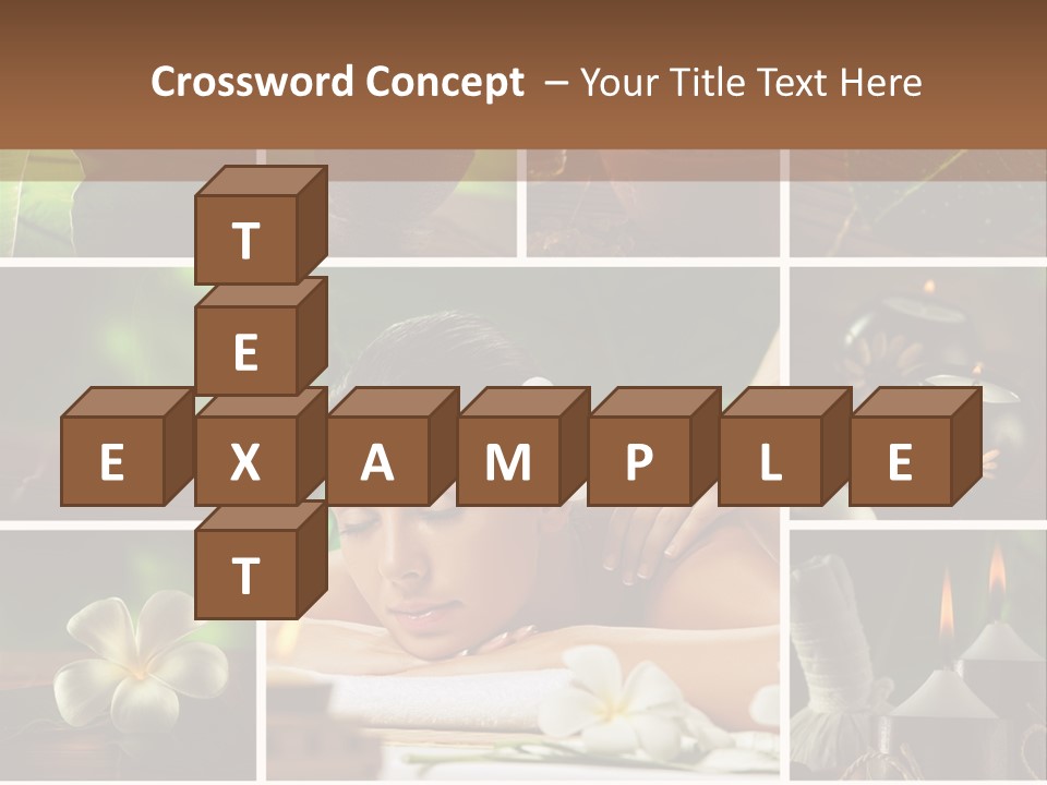 Woman Salt Wellness PowerPoint Template