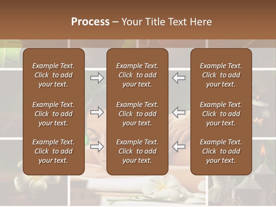 Woman Salt Wellness PowerPoint Template