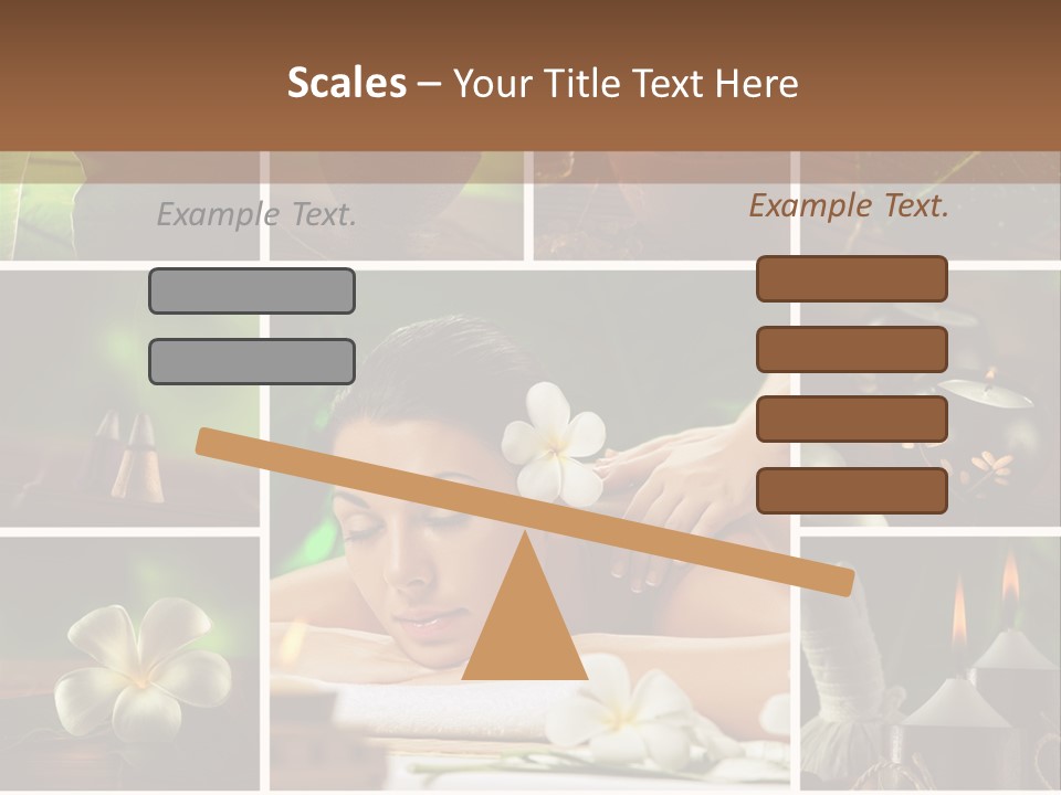 Woman Salt Wellness PowerPoint Template