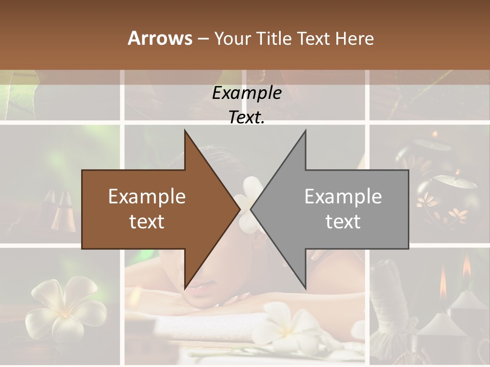 Woman Salt Wellness PowerPoint Template