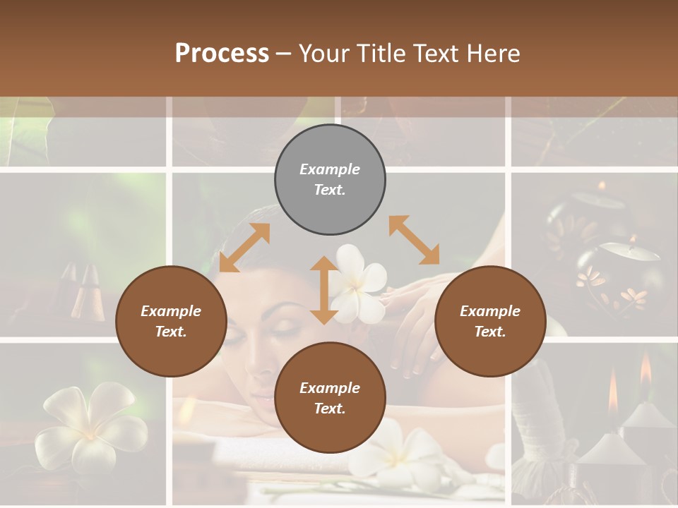 Woman Salt Wellness PowerPoint Template