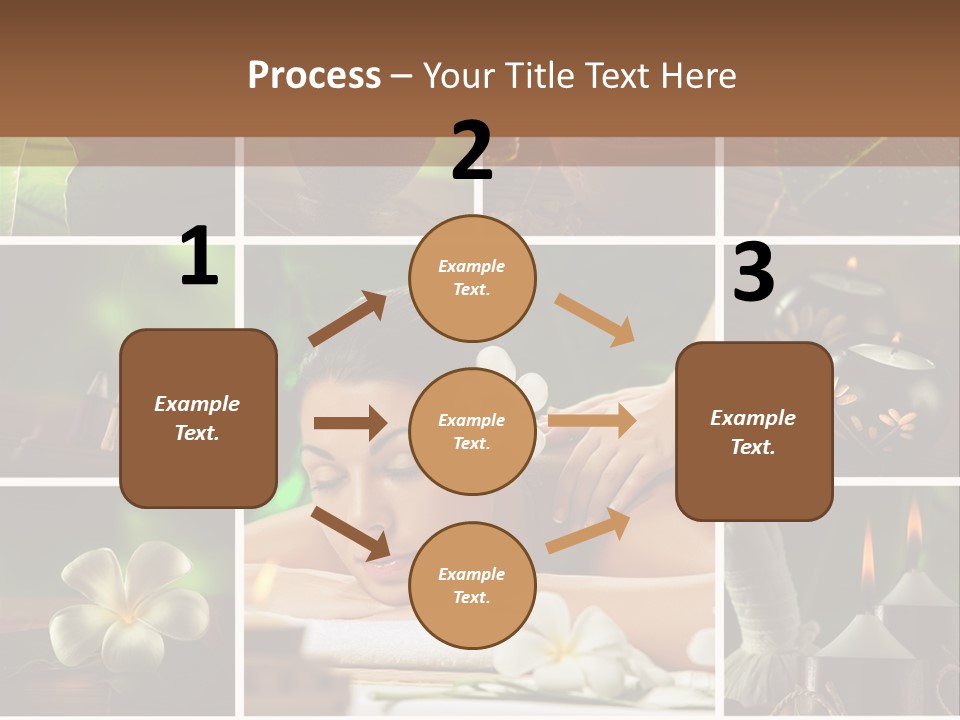 Woman Salt Wellness PowerPoint Template
