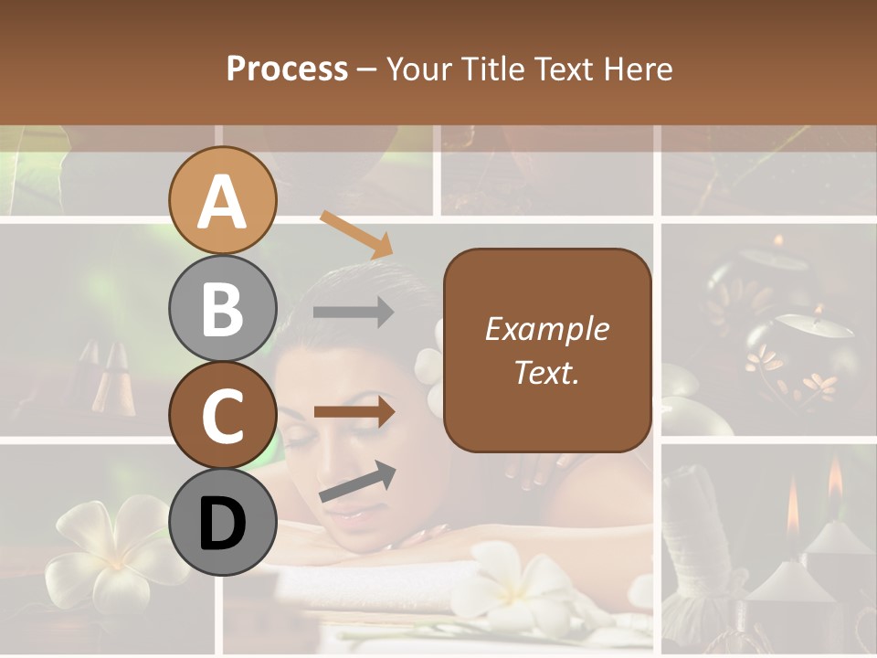 Woman Salt Wellness PowerPoint Template