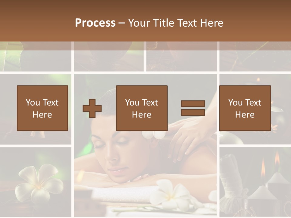 Woman Salt Wellness PowerPoint Template