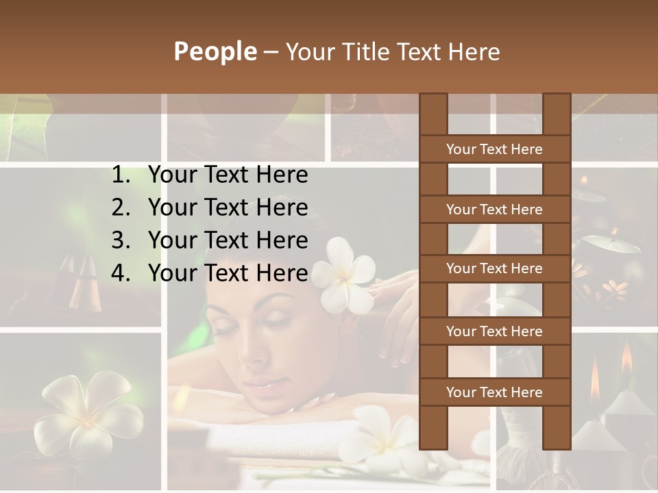 Woman Salt Wellness PowerPoint Template