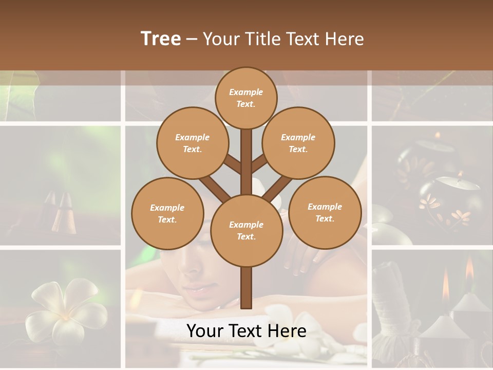 Woman Salt Wellness PowerPoint Template