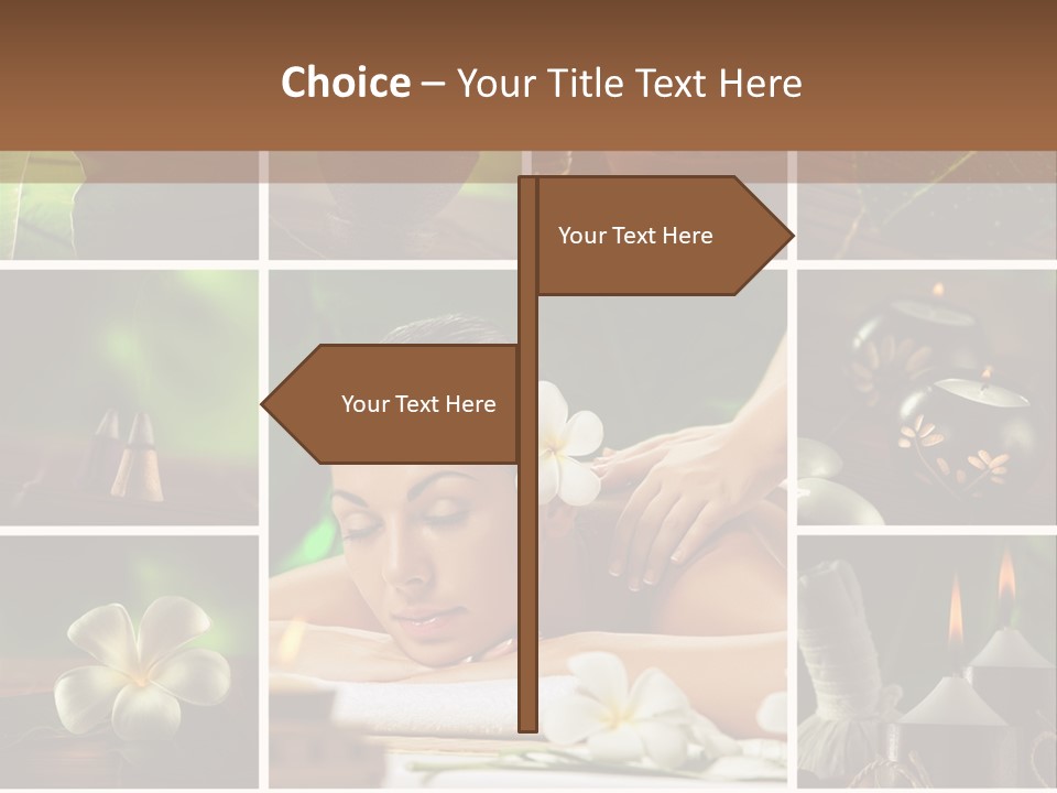 Woman Salt Wellness PowerPoint Template