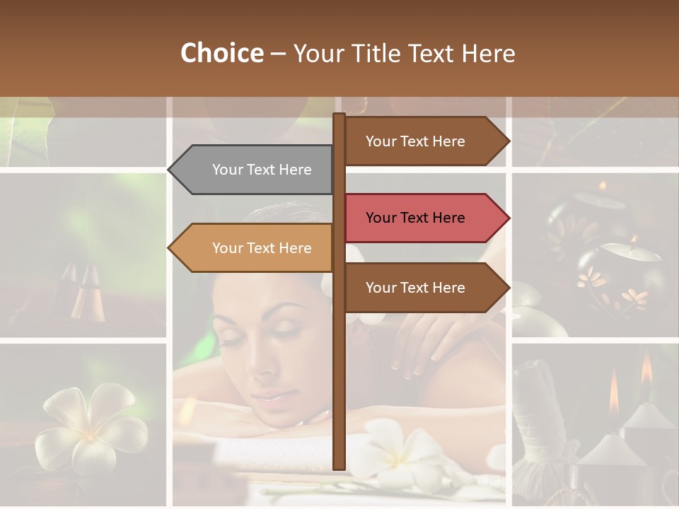Woman Salt Wellness PowerPoint Template