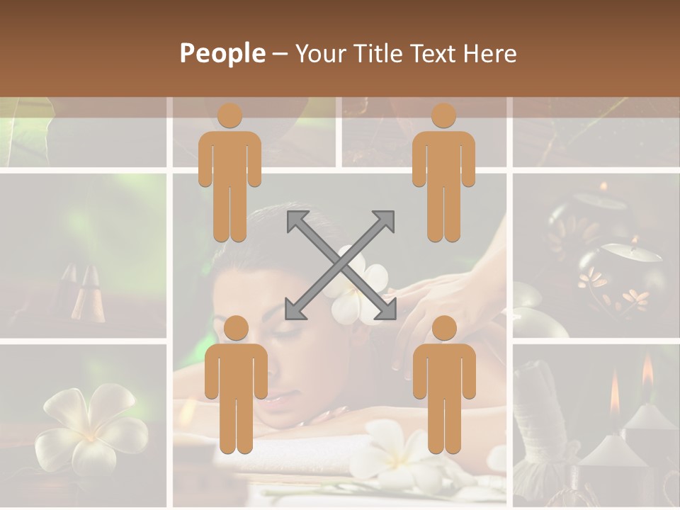 Woman Salt Wellness PowerPoint Template