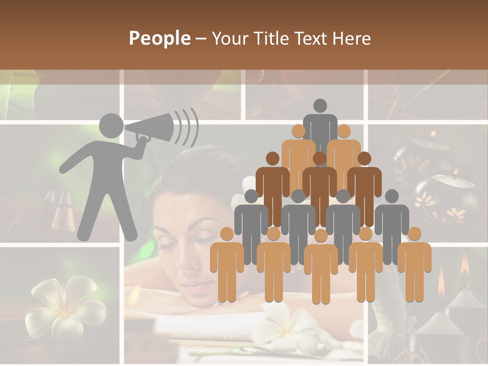 Woman Salt Wellness PowerPoint Template