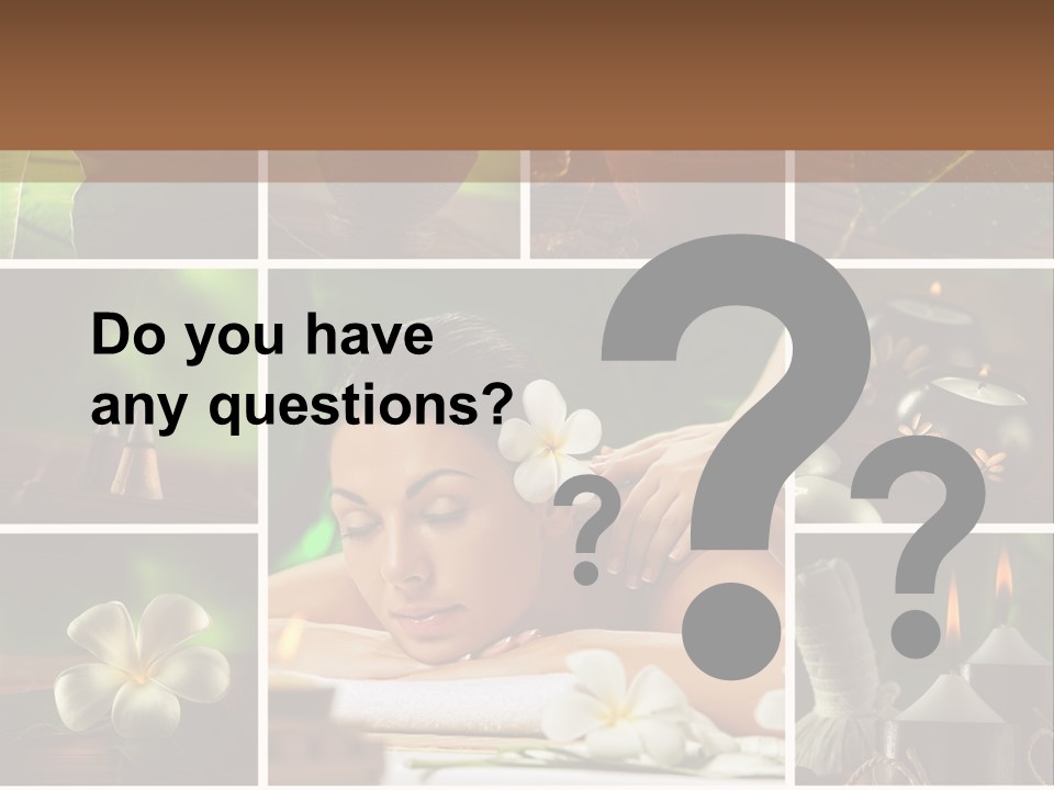 Woman Salt Wellness PowerPoint Template