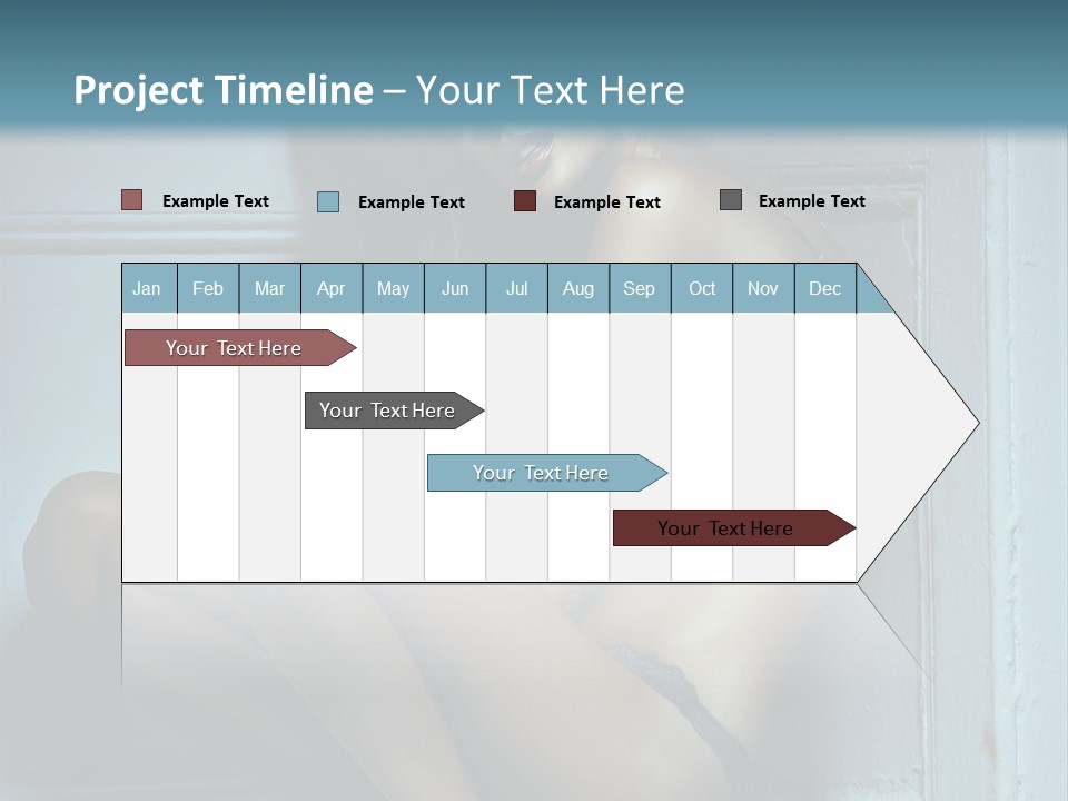 Female Attractive Hairstyle PowerPoint Template