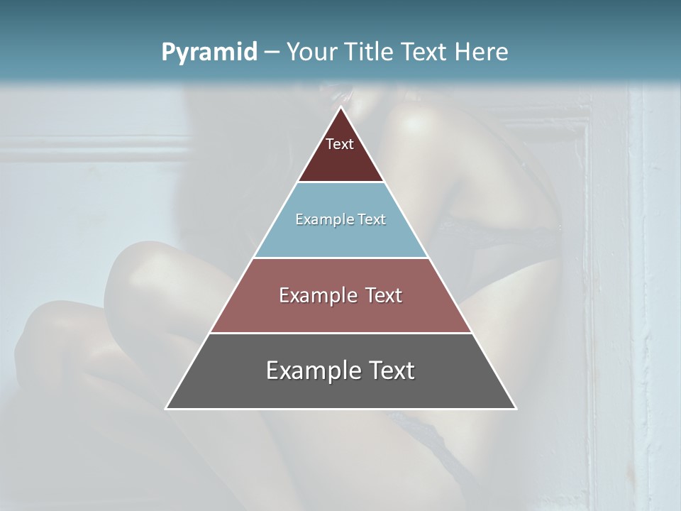 Female Attractive Hairstyle PowerPoint Template