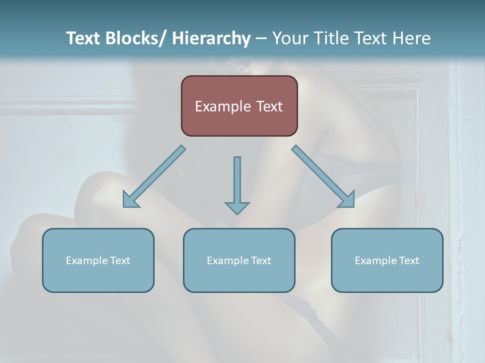 Female Attractive Hairstyle PowerPoint Template