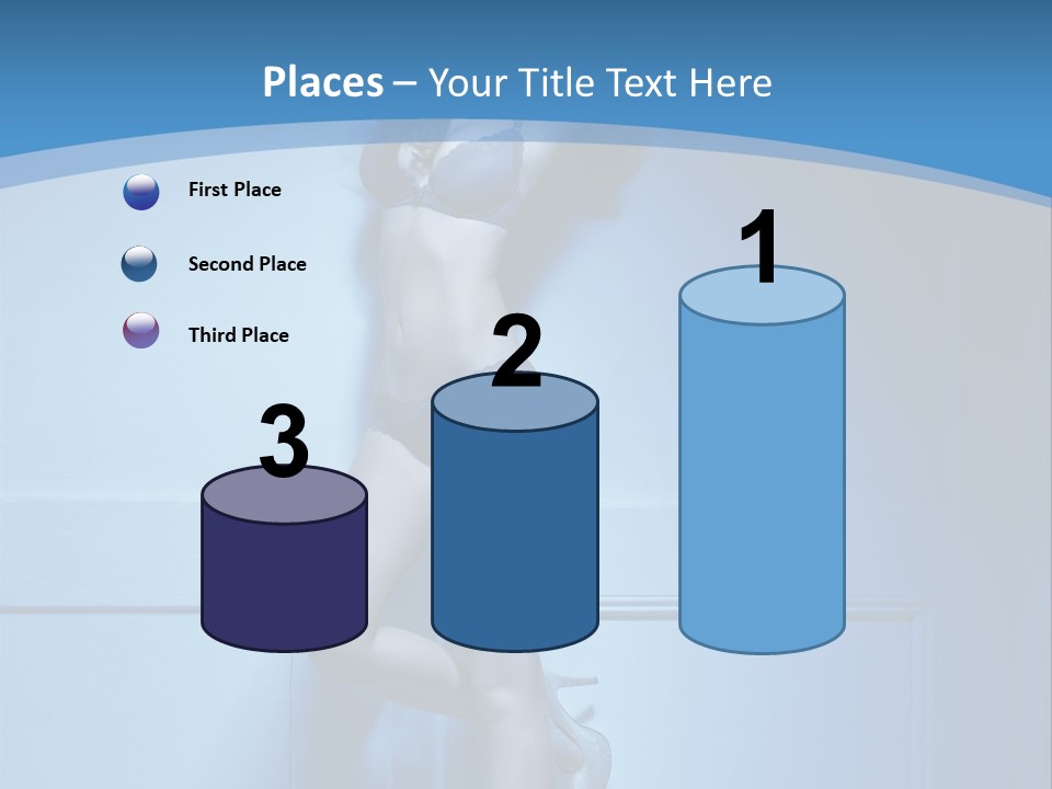 Evening Fit Underwear PowerPoint Template