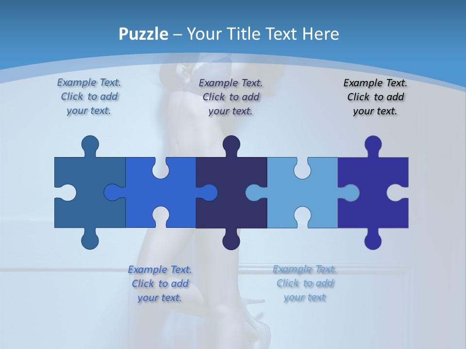 Evening Fit Underwear PowerPoint Template