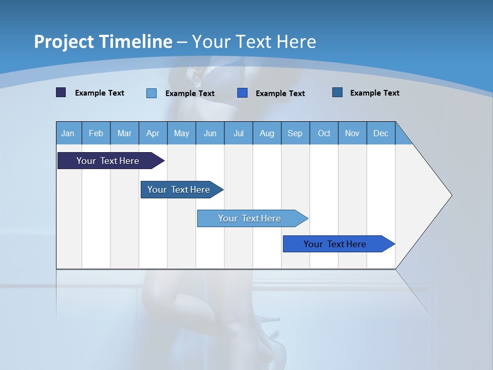 Evening Fit Underwear PowerPoint Template