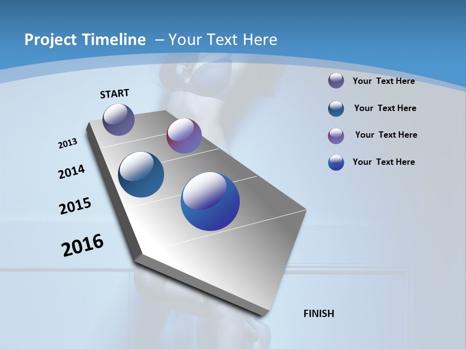 Evening Fit Underwear PowerPoint Template
