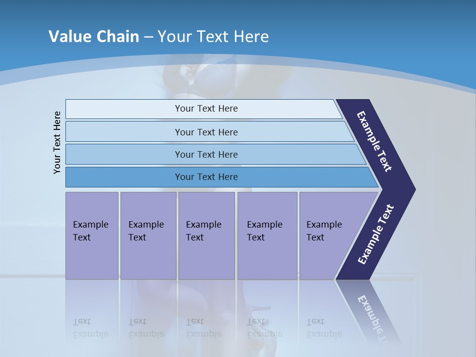 Evening Fit Underwear PowerPoint Template