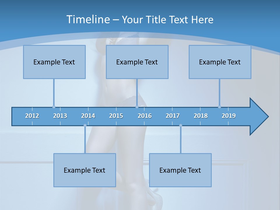 Evening Fit Underwear PowerPoint Template
