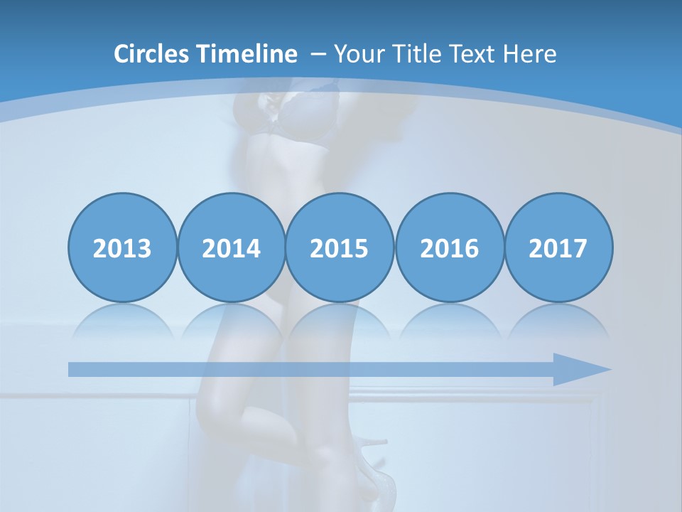 Evening Fit Underwear PowerPoint Template