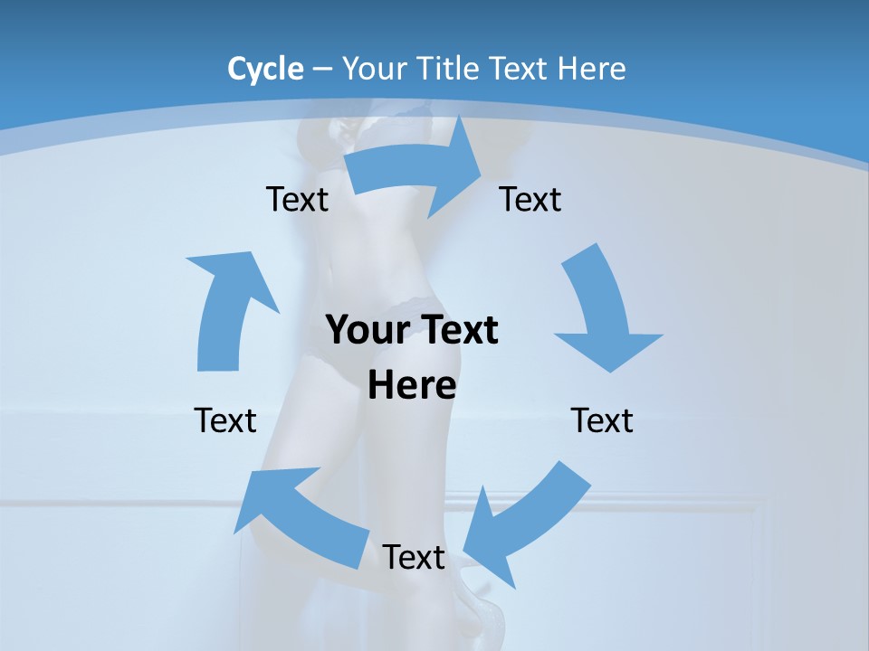 Evening Fit Underwear PowerPoint Template