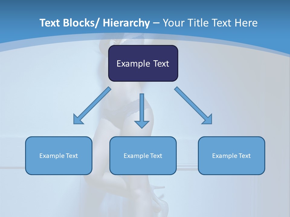 Evening Fit Underwear PowerPoint Template