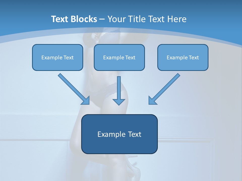 Evening Fit Underwear PowerPoint Template