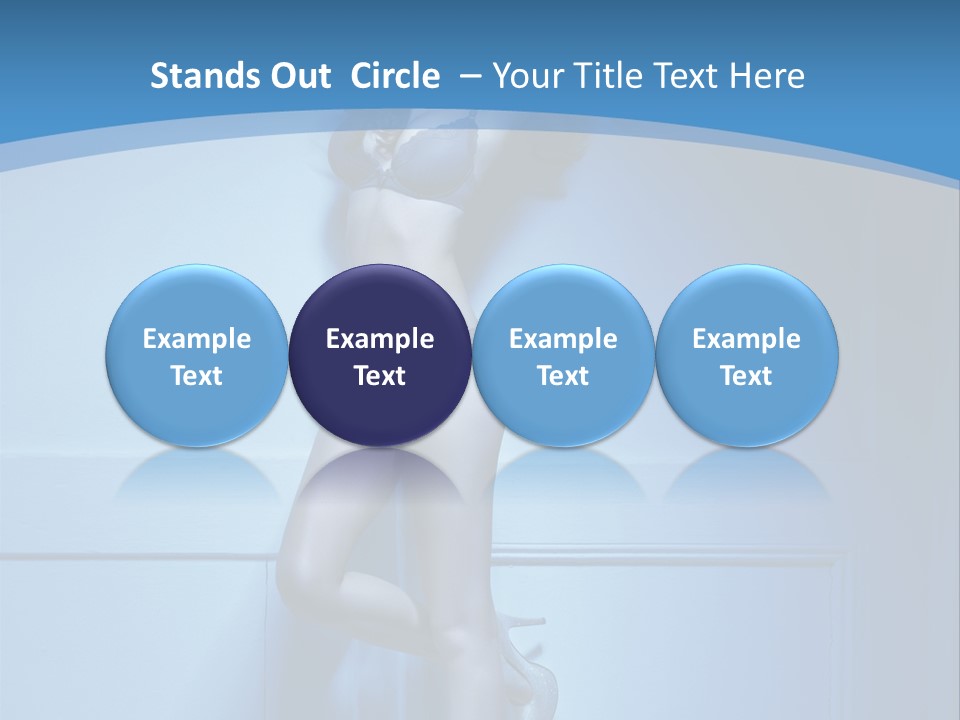 Evening Fit Underwear PowerPoint Template