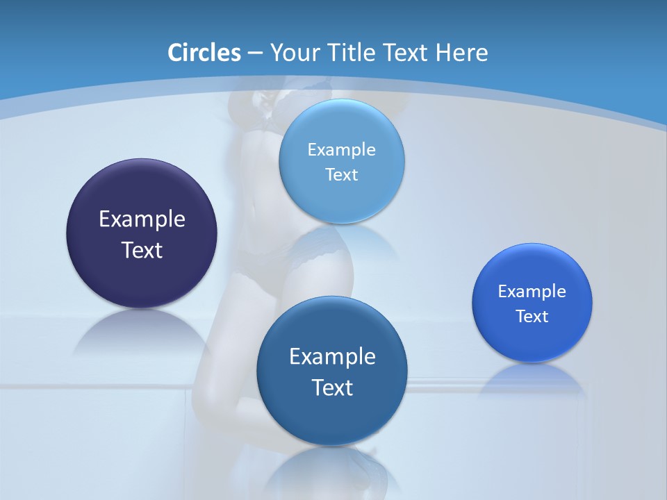 Evening Fit Underwear PowerPoint Template