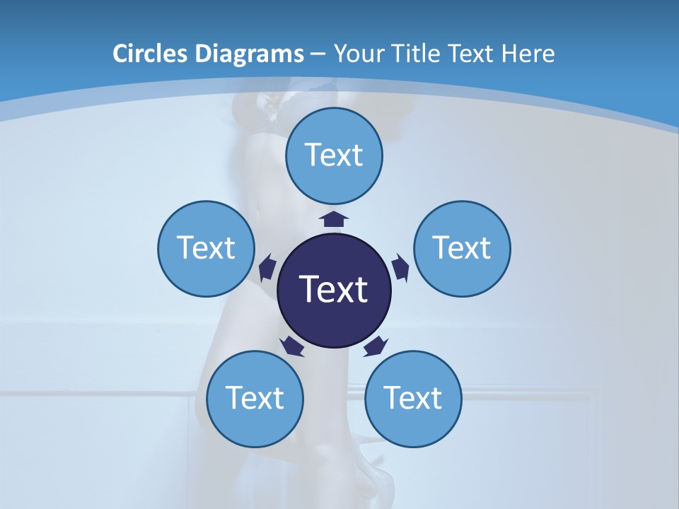 Evening Fit Underwear PowerPoint Template