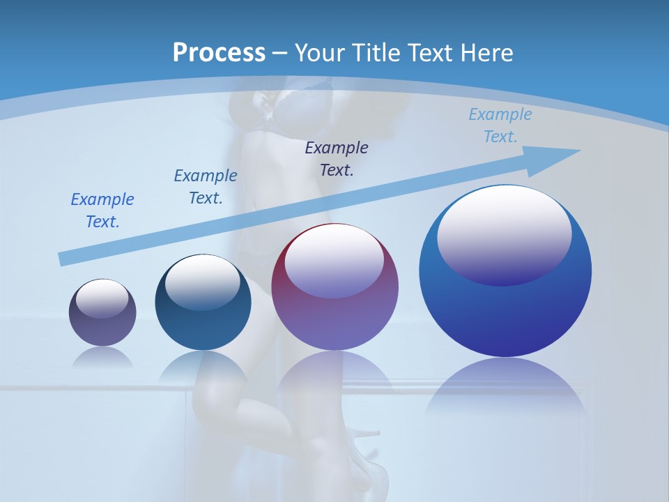 Evening Fit Underwear PowerPoint Template