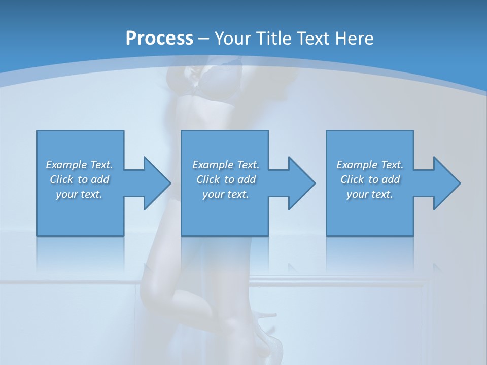 Evening Fit Underwear PowerPoint Template
