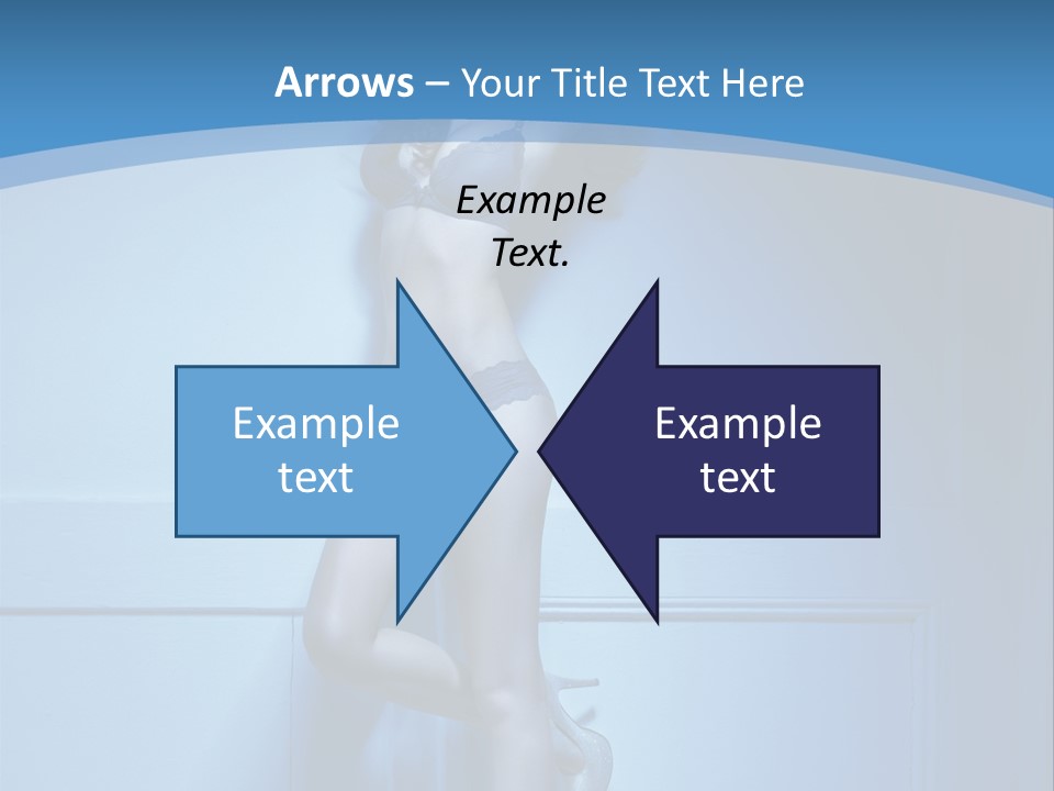 Evening Fit Underwear PowerPoint Template