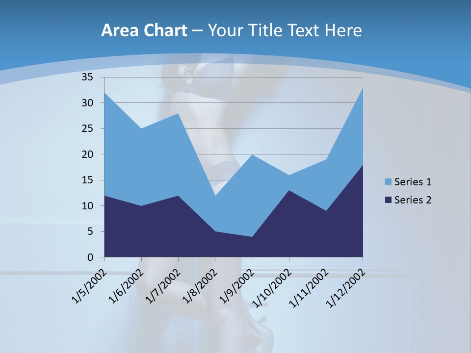 Evening Fit Underwear PowerPoint Template