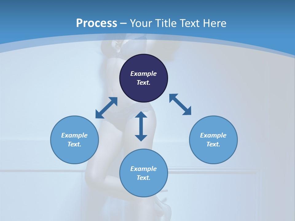 Evening Fit Underwear PowerPoint Template
