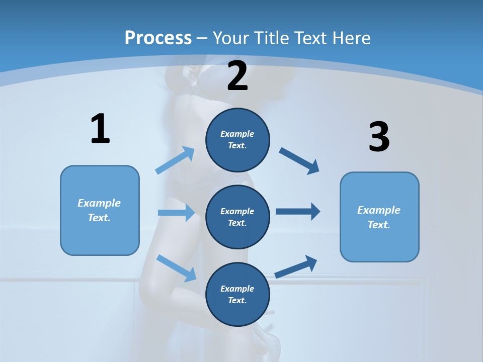 Evening Fit Underwear PowerPoint Template