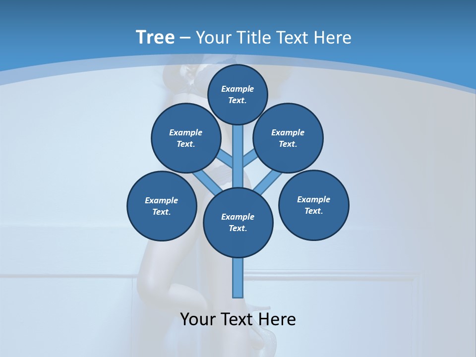 Evening Fit Underwear PowerPoint Template