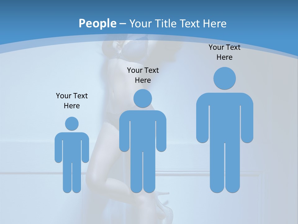 Evening Fit Underwear PowerPoint Template