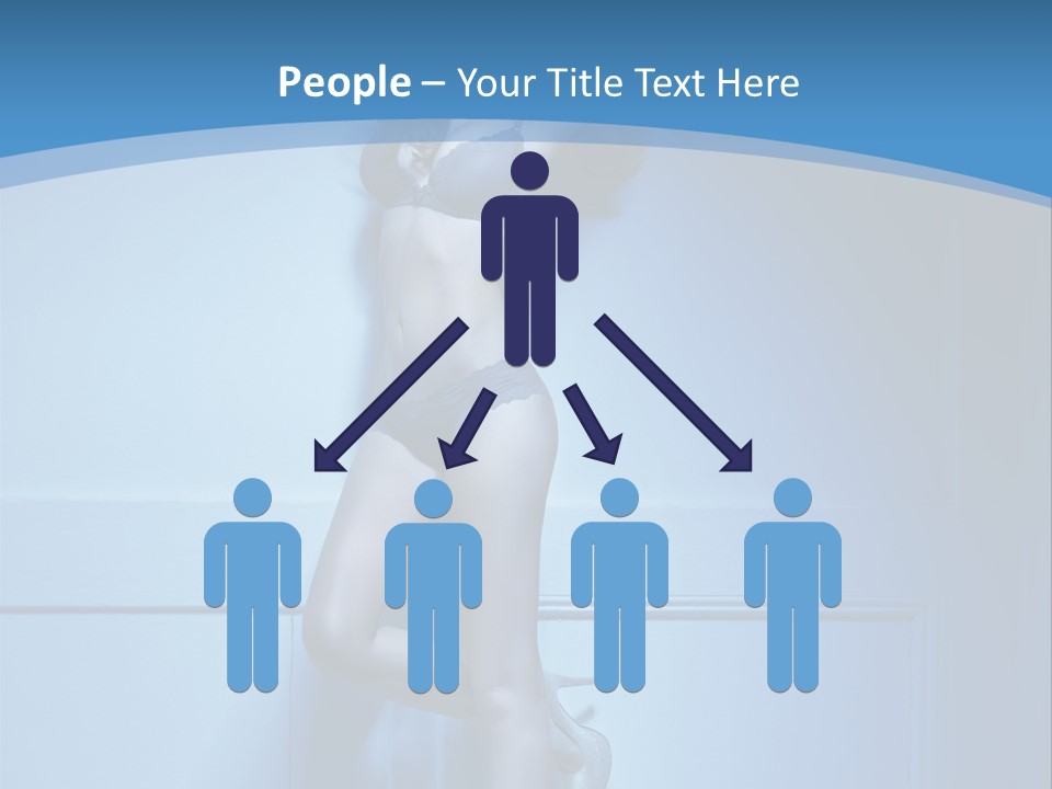 Evening Fit Underwear PowerPoint Template