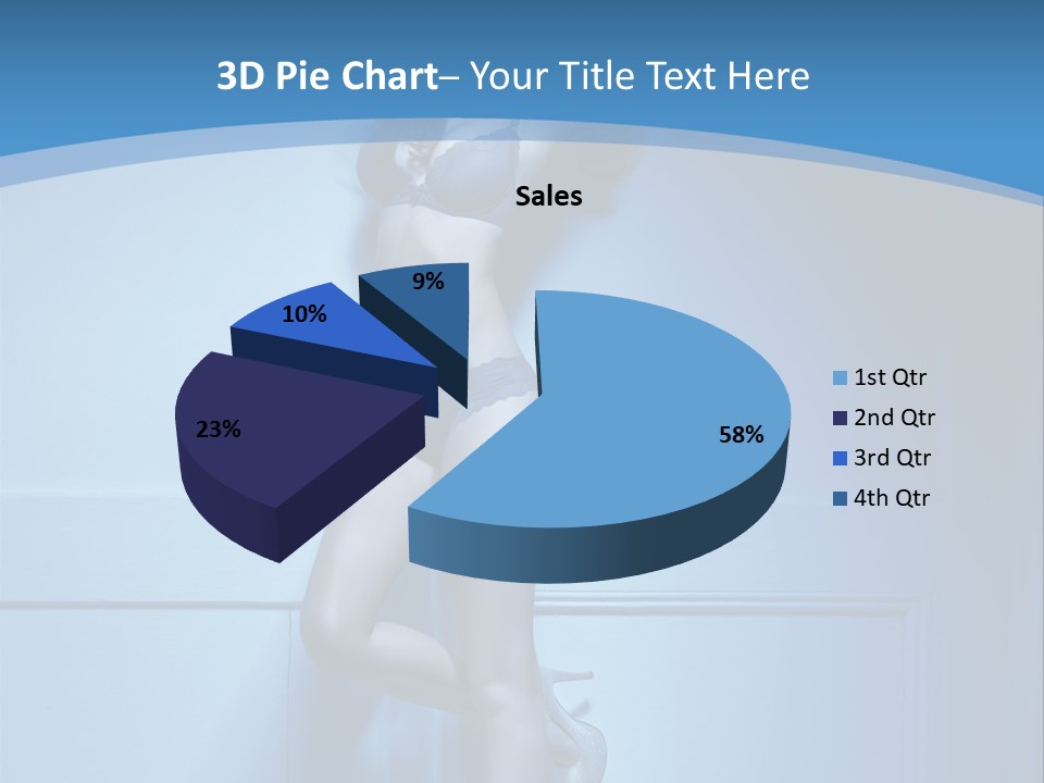 Evening Fit Underwear PowerPoint Template