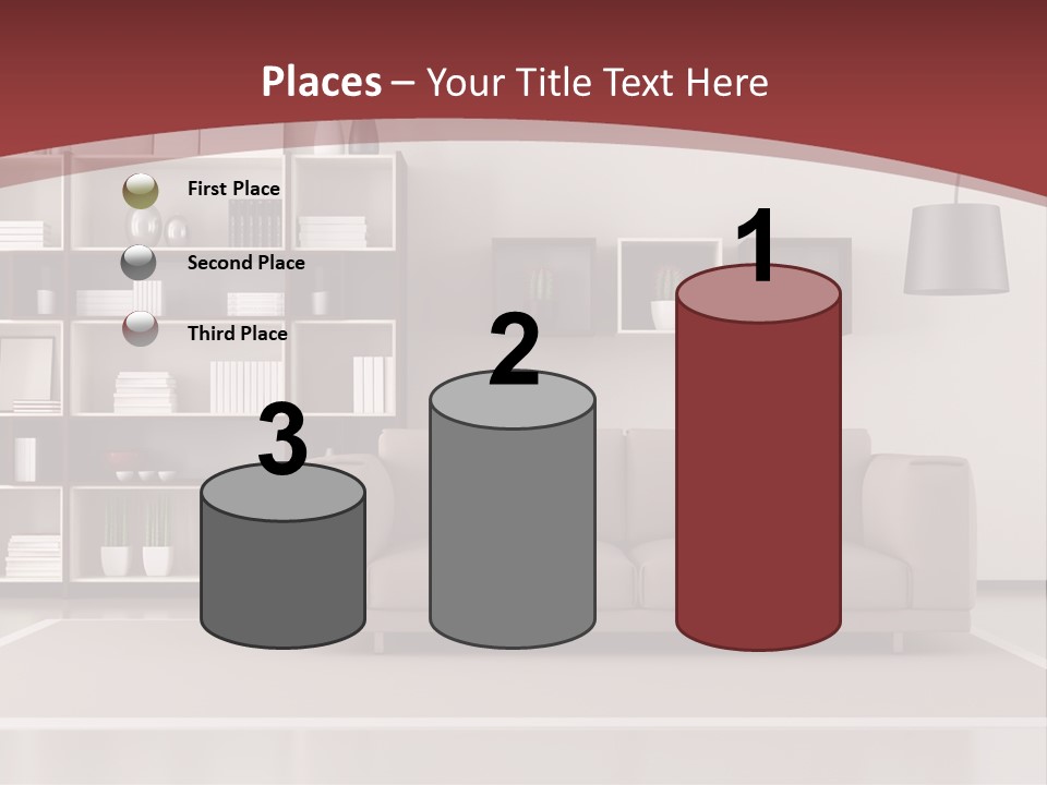 Room Brown Lifestyle PowerPoint Template