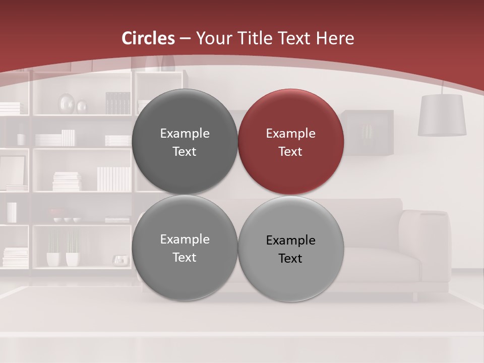 Room Brown Lifestyle PowerPoint Template