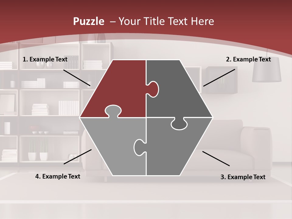 Room Brown Lifestyle PowerPoint Template