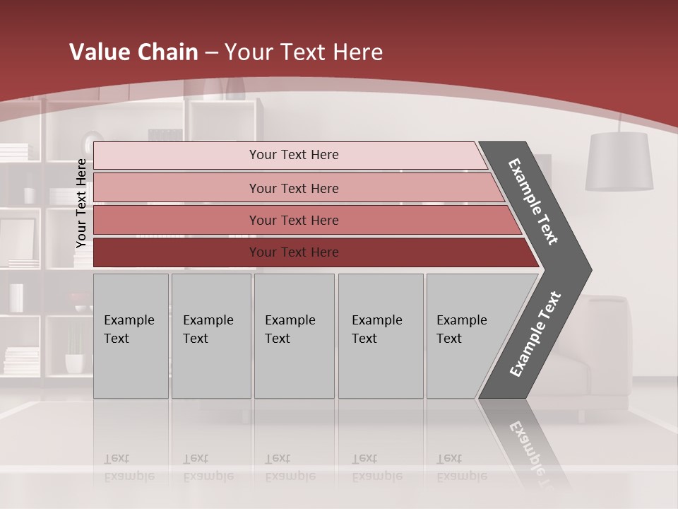Room Brown Lifestyle PowerPoint Template