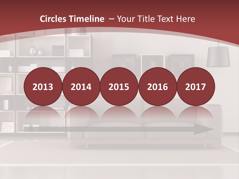 Room Brown Lifestyle PowerPoint Template